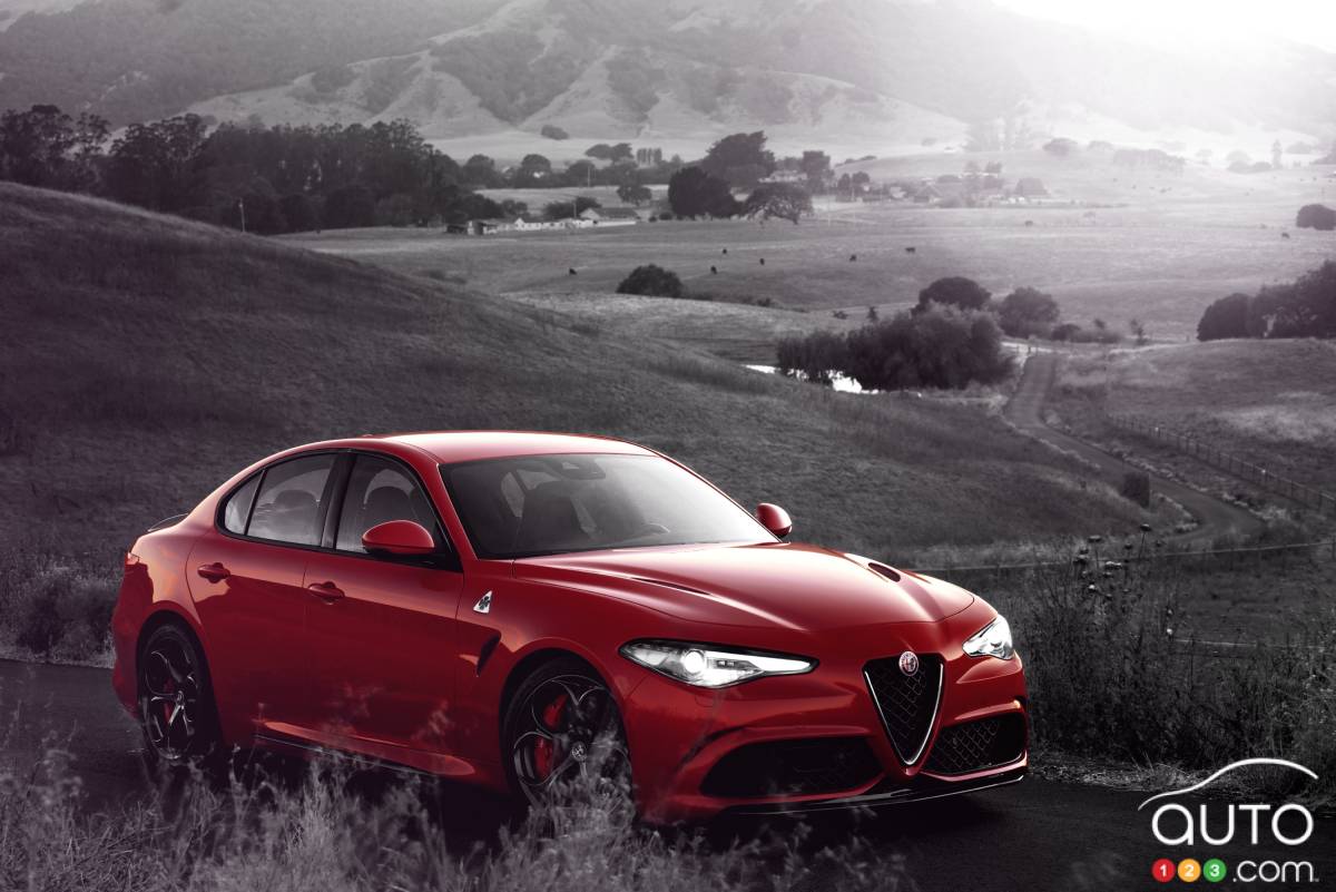 Los Angeles 2015 : Départ canon pour l’Alfa Romeo Giulia Quadrifoglio 2017